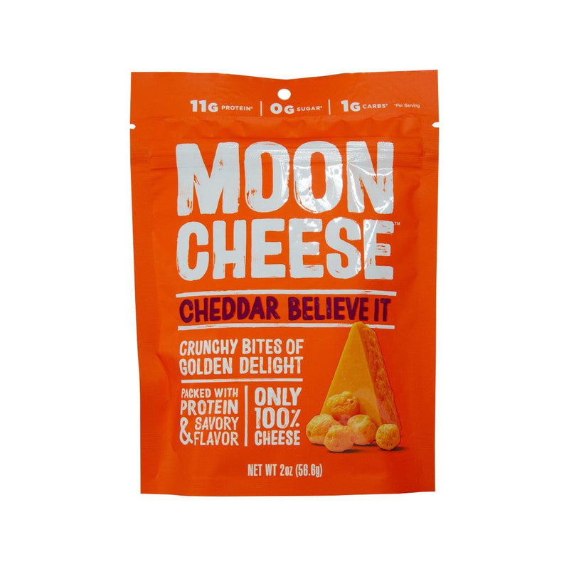 MOON CHEESE Cheese Snack - Cheddar  (57g)