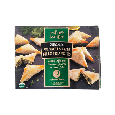 THE FILLO FACTORY Organic Spinach & Feta Fillo Triangles  (241g) - city'super E-Shop