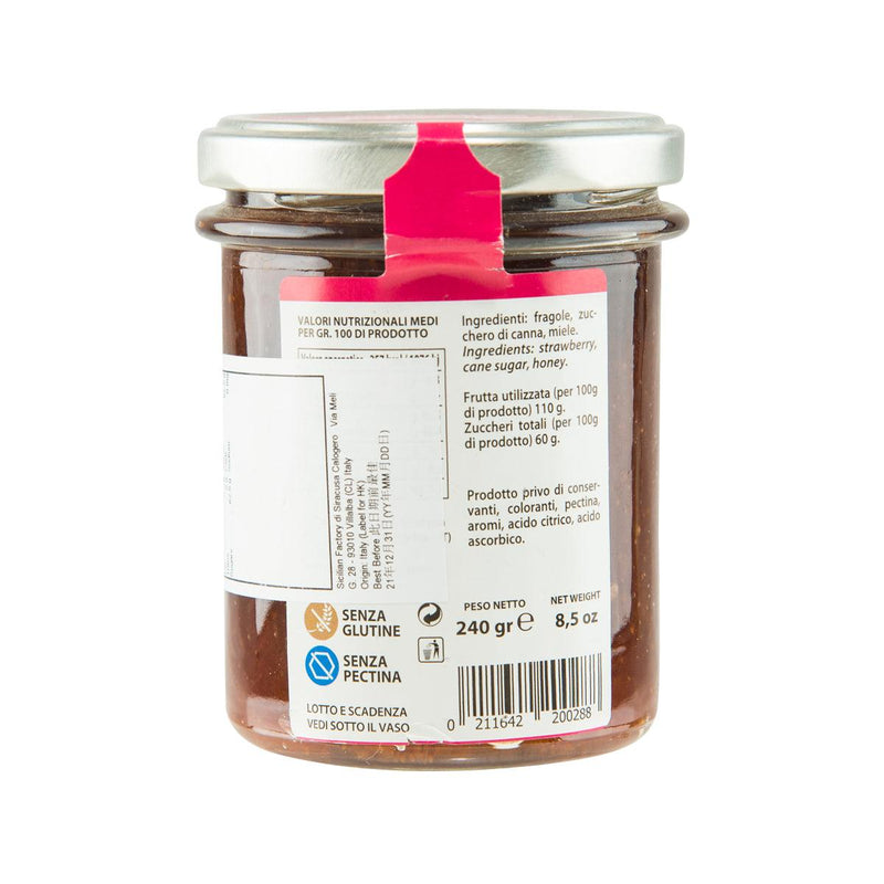 SICILIAN FACTORY Strawberry Extra Jam  (240g)