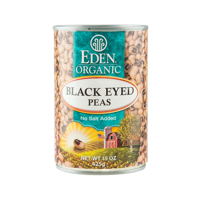 EDEN Organic Black Eyed Peas - No Salt Added  (425g)