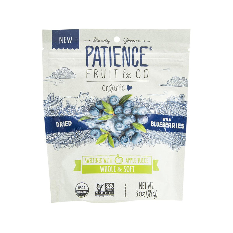 PATIENCE FRUIT&CO 有機原粒野生藍莓乾  (85g)