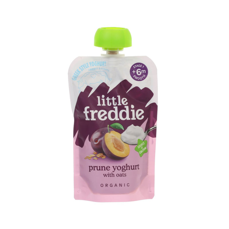 LITTLE FREDDIE Organic Perfect Start Prune Greek Style Yoghurt with Oats  (100g)