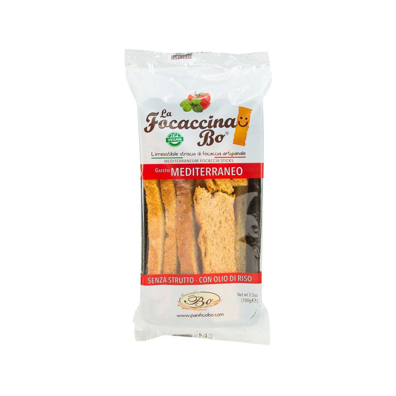 LA FOCACCINA BO Mediterranean Focaccia Sticks  (100g)
