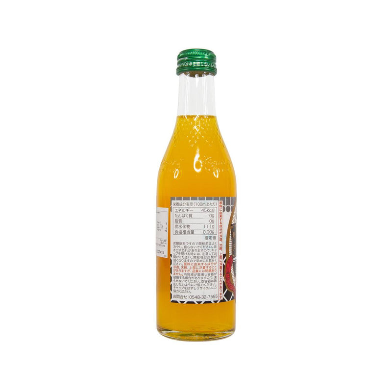 KIMURA DRINK Shizuoka Sparkling Mikan Drink [Bottle]  (240mL)