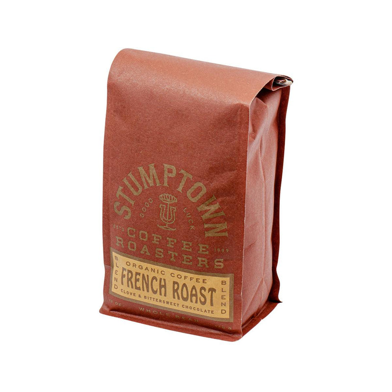 STUMPTOWN Organic French Roast Blend Whole Coffee Bean  (340g)