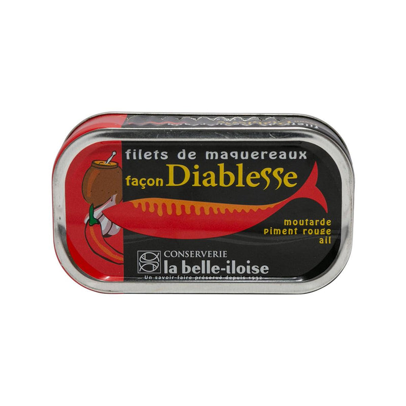 LA BELLE-ILOISE Mackerel Fillet with Mustard, Chili & Garlic  (112.5g)