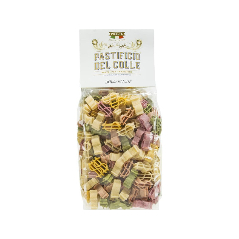 PASTIFICIO DEL COLLE Colorful Pasta - Dollar Sign  (500g)