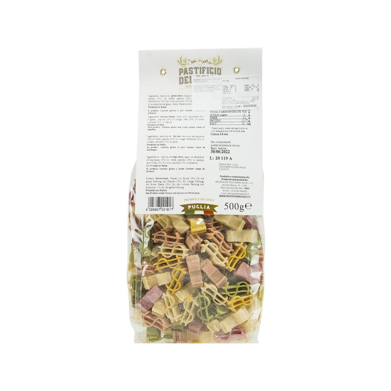 PASTIFICIO DEL COLLE Colorful Pasta - Dollar Sign  (500g)