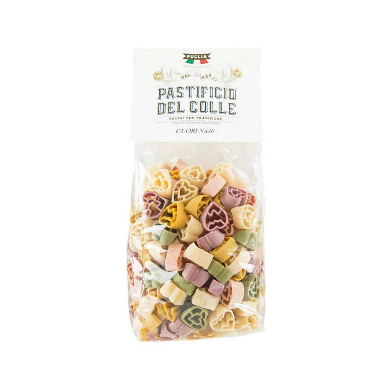 PASTIFICIO DEL COLLE Colorful Pasta - Heart Shaped  (500g)