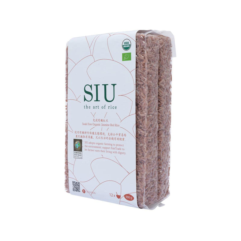 SIU Soak Free Organic Jasmine Red Rice  (900g)