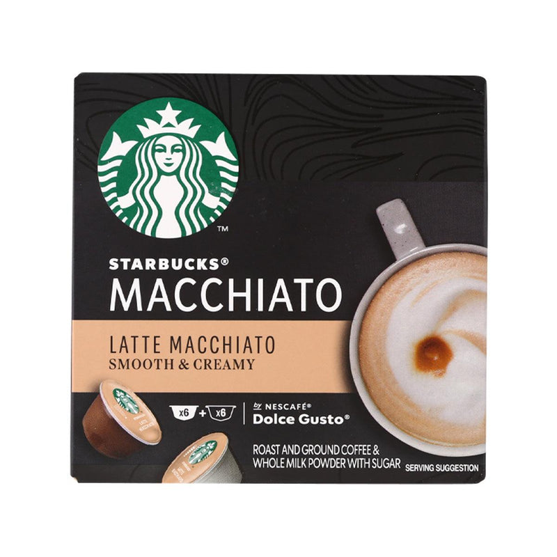 NESCAFE DOLCE GUSTO Starbucks® Latte Macchiato Coffee Capsules  (129g)