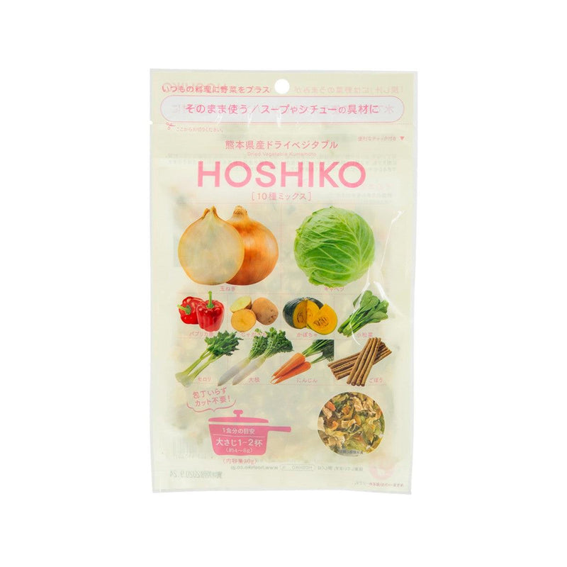 HOSHIKO LINKS Dried Mixed Kumamoto Vegetable - Mixed 10 Kinds  (30g)