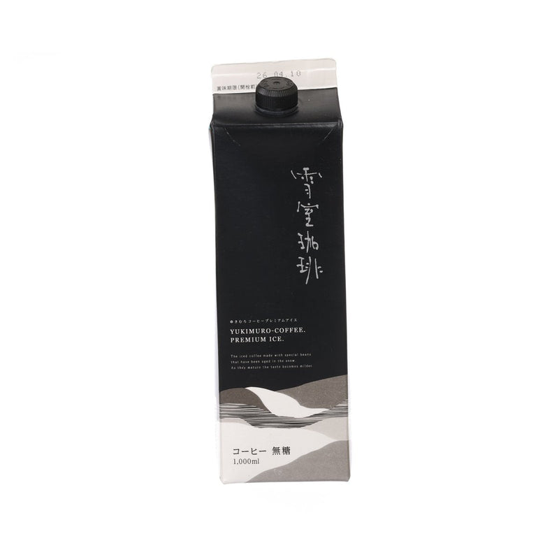 SUZUKI COFFEE Premium Yukimuro Ice Coffee - No Sugar  (1000mL)