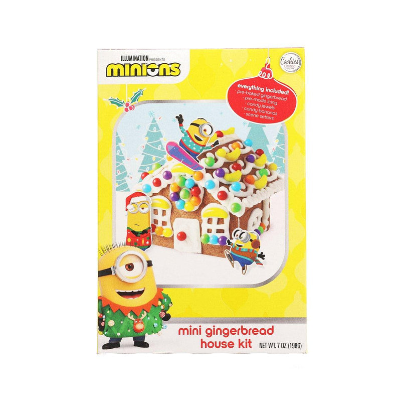 COOKIES UNITED Minion Mini Gingerbread House Kit  (198g)