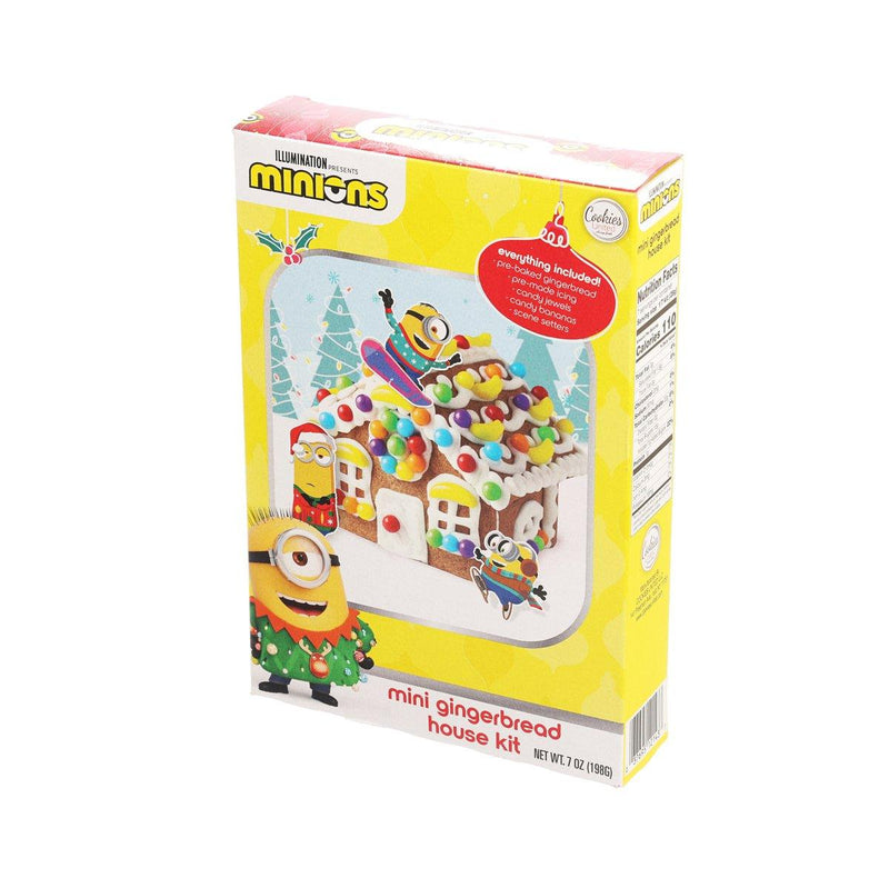 COOKIES UNITED Minion Mini Gingerbread House Kit  (198g)