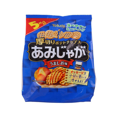 TOHATO Amijyaga Potato Chips - Lightly Salted  (5 x 17g) - city'super E-Shop