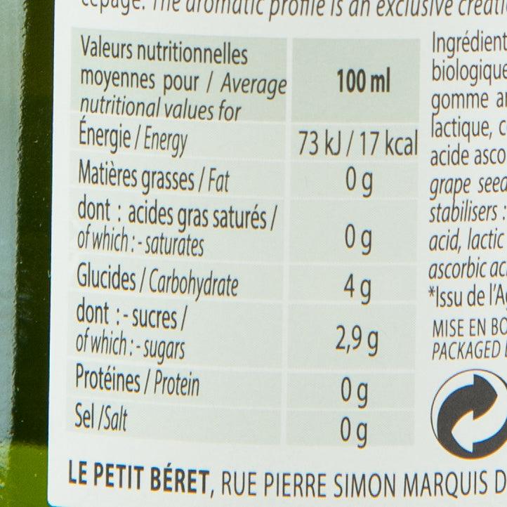 LE PETIT BERET Non-Alcoholic Organic Sauvignon Blanc  (750mL)