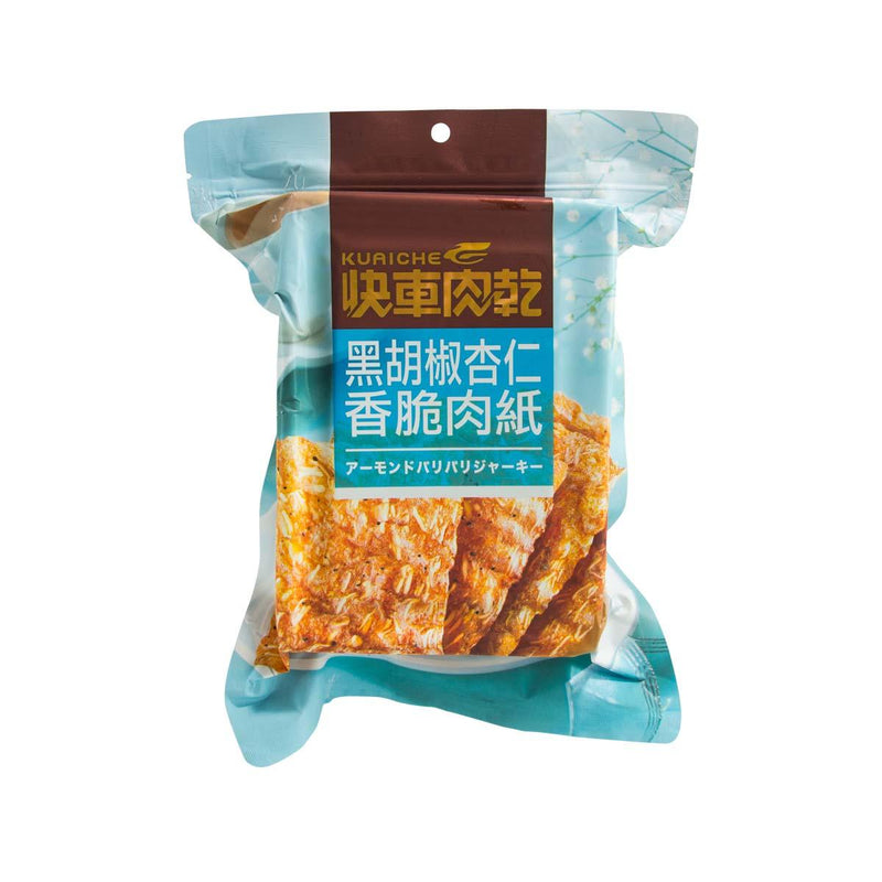 KUAI CHE Black Pepper Thin Crispy Almond Pork Chips  (55.5g)