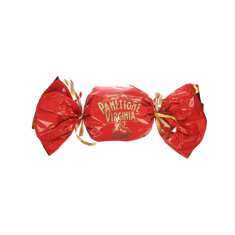 VIRGINIA Traditional Panettone - Red Bon-Bon Gift Wrap  (500g)