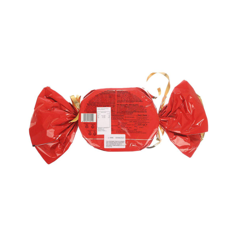 VIRGINIA Traditional Panettone - Red Bon-Bon Gift Wrap  (500g)