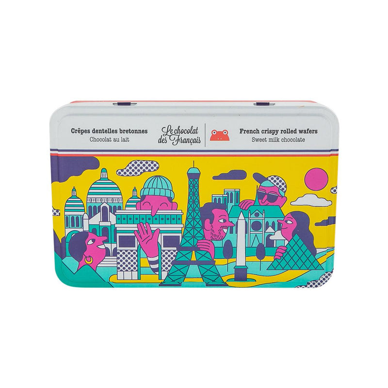 LE CHOCOLAT DES FRANCAIS 牛奶朱古力法國脆卷  (90g)