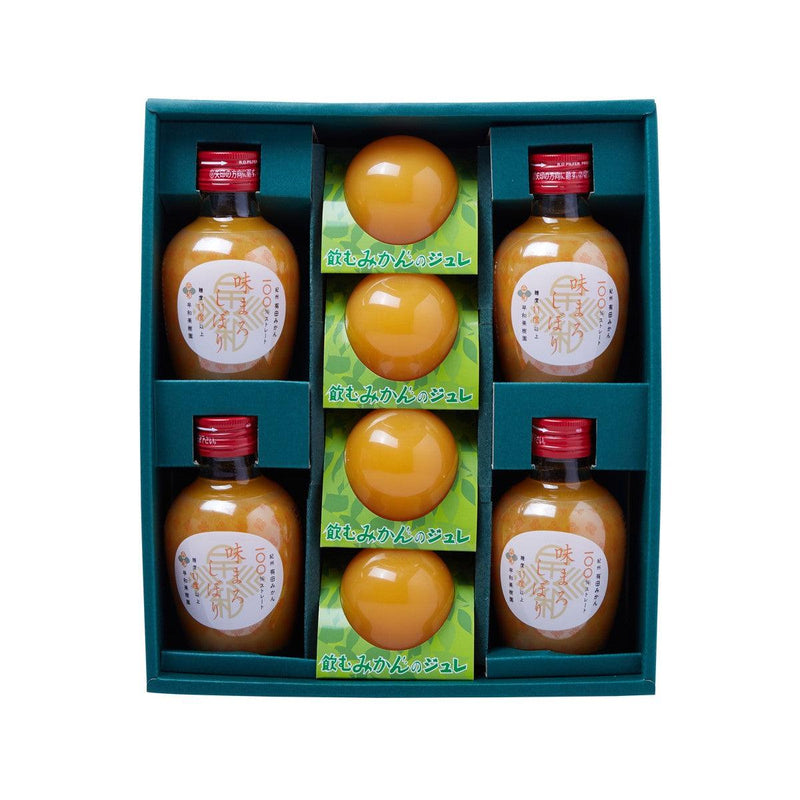 SOUWAKAJUEN Gift Set (Mikan Juice, Mikan Jelly)  (4 x 90g + 4 x 180mL)