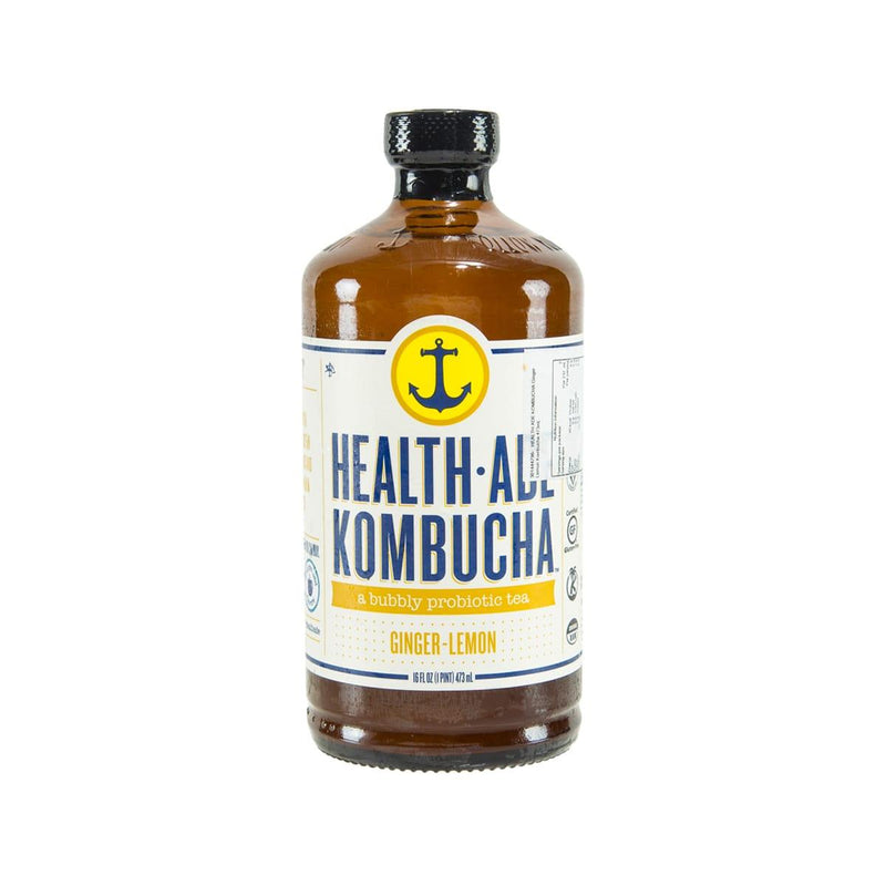 HEALTH ADE KOMBUCHA 有機薑檸檬有氣紅茶菌 (473mL)

