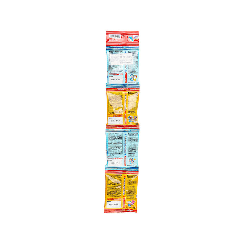 HOKURIKU Doraemon Cookie - Milk & Chocolate Flavor  (4 x 15g)