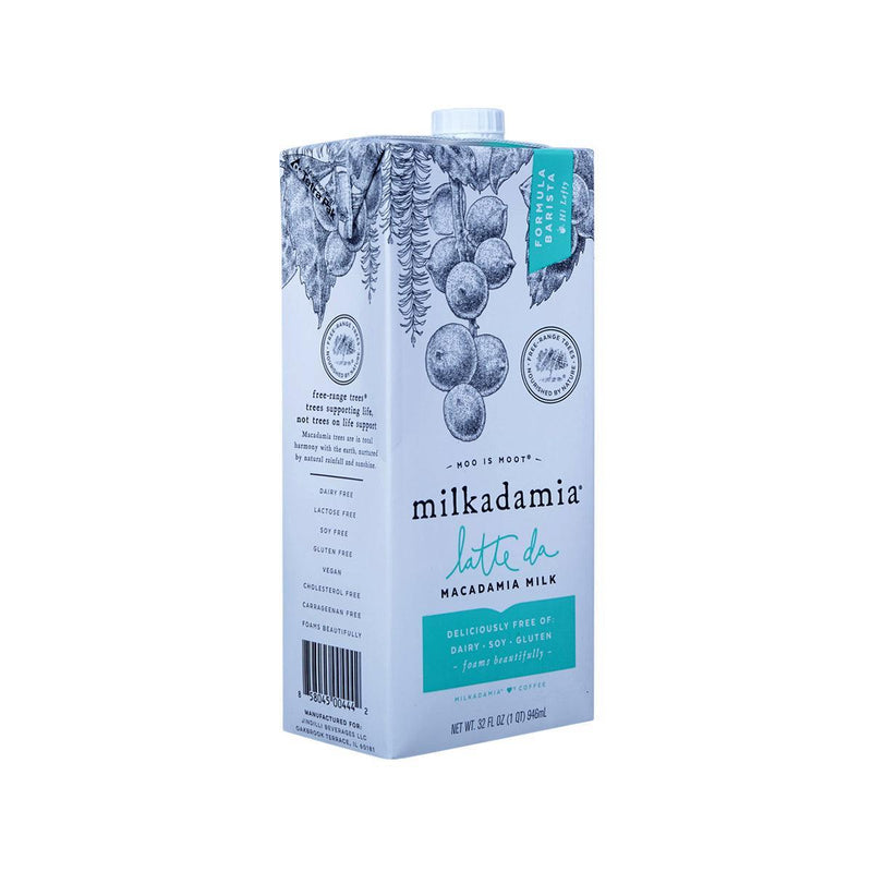 MILKADAMIA Macadamia Milk - Latte Da  (946mL)