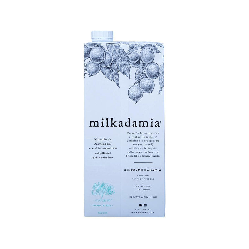 MILKADAMIA 夏威夷果仁奶 - 調配咖啡用  (946mL)