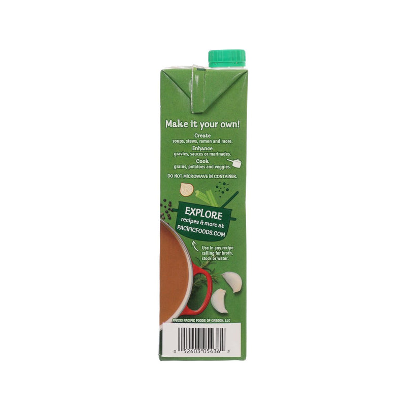 PACIFIC Organic Beef Broth - Low Sodium  (907g)