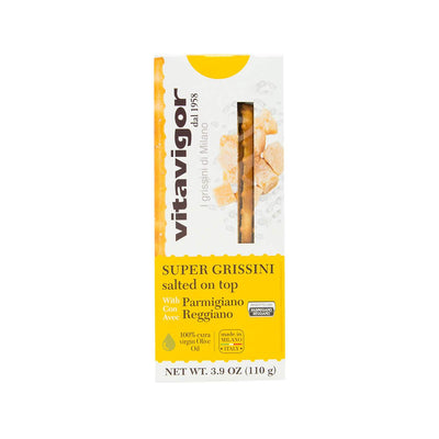 VITAVIGOR Grissini Breadsticks Salt on Top - Parmigiano Reggiano with Extra Virgin Olive Oil  (110g) - city'super E-Shop