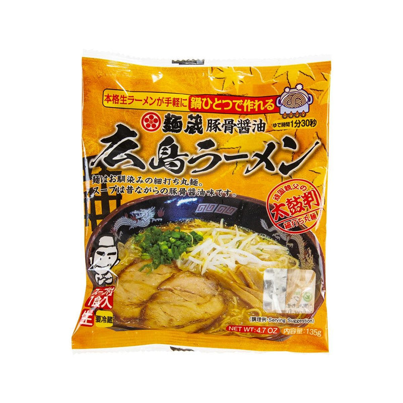 KURATA Menzo Hiroshima Pork Bone Soysauce Ramen  (141g)