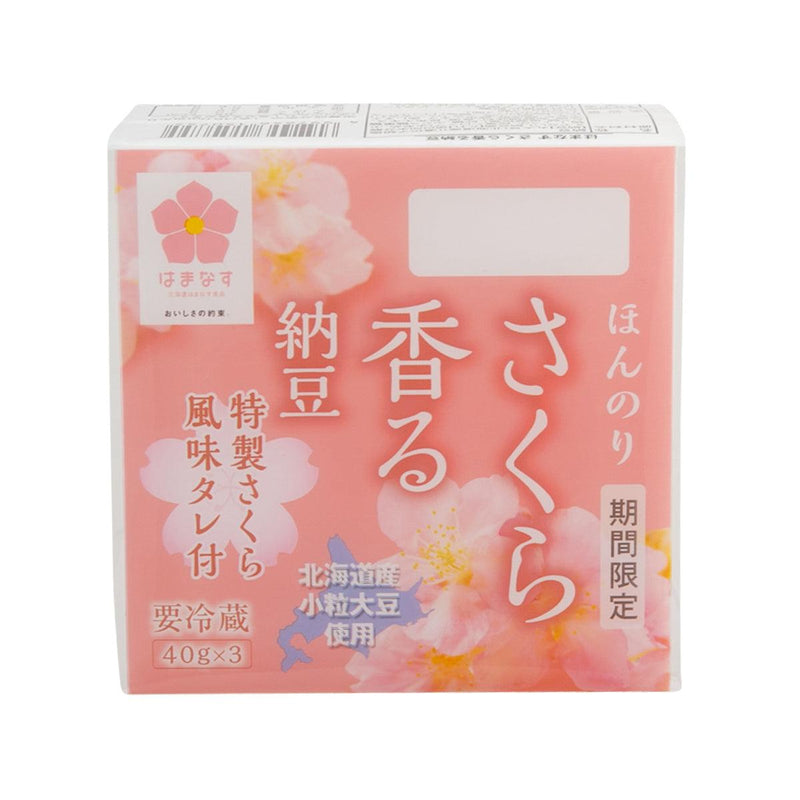 HAMANASU Kaoru Sakura Natto  (120g + 18g)