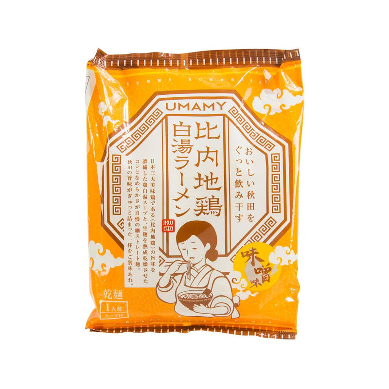 NORITJAPAN Hinaijidori Chicken Soup Ramen - Miso Flavour  (125g)