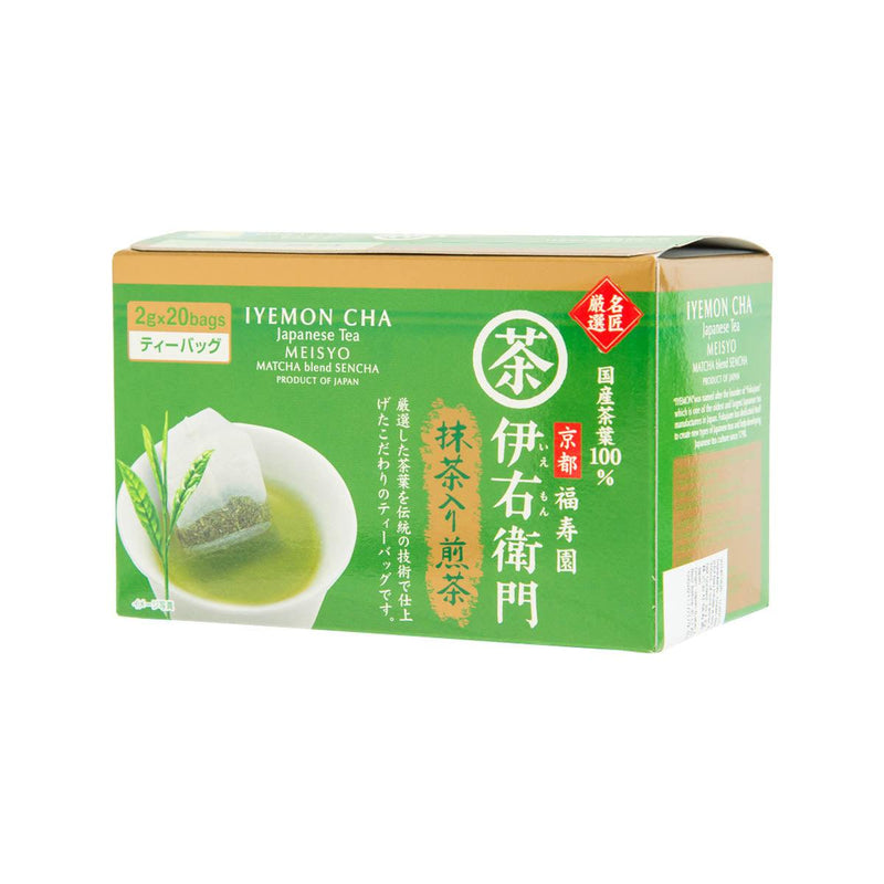 IYMON Meisyou Matcha Blend Sencha Tea Bags  (20 x 2g)