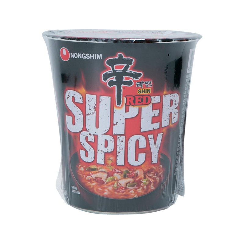 NONG SHIM Red Shin  Cup Noodle - Super Spicy  (68g)