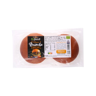 BIOFOURNIL Organic Brioche Burger Bun, 150g