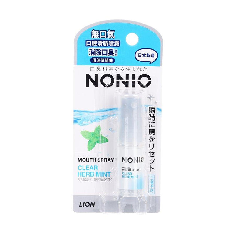 NONIO Mouth Mist (Clear Herb Mint) (5mL) - LOG-ON