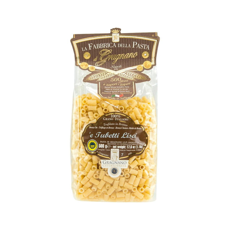 LA FABBRICA DELLA E Tubetti Lisci Pasta  (500g)