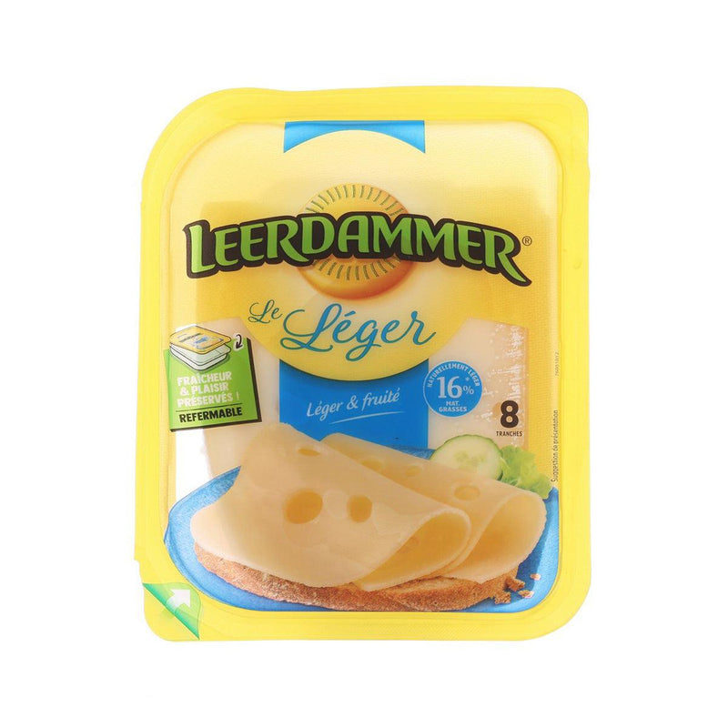 LEERDAMMER Sliced Cheese - Light  (200g)