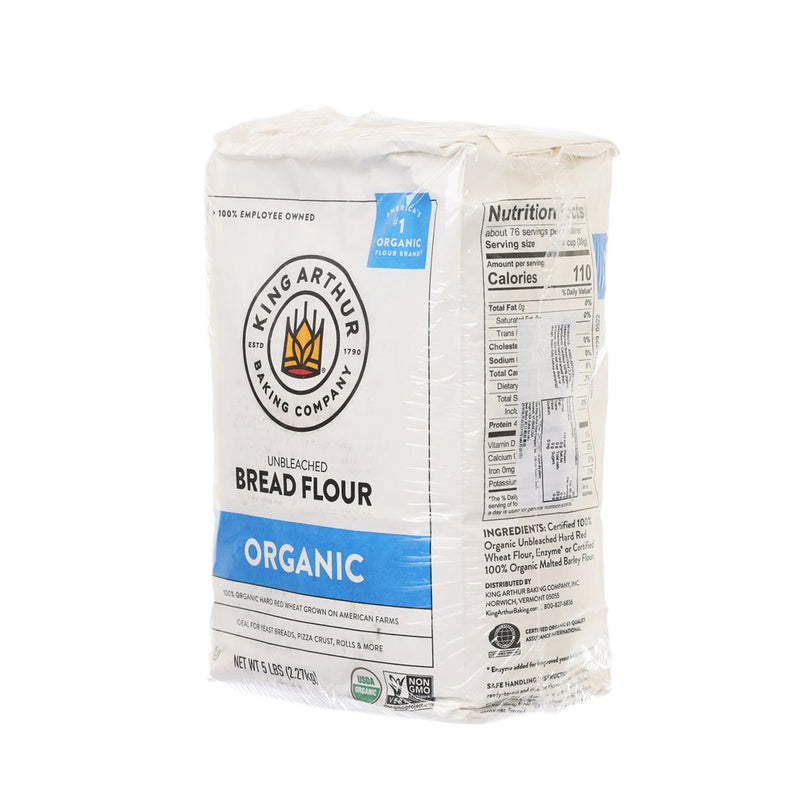 KING ARTHUR Organic Unbleached Bread Flour  (2.27kg)