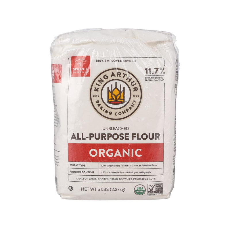 KING ARTHUR Organic Unbleached All Purpose Flour  (2.27kg)