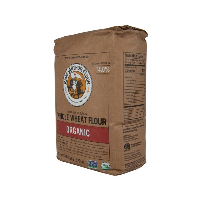 KING ARTHUR Organic Whole Wheat Flour  (2.27kg)