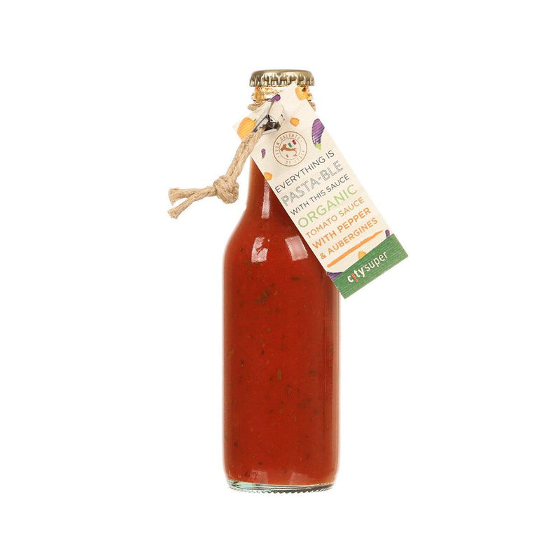 CITYSUPER X PERCHE CI CREDO Organic Tomato Sauce with Aubergine & Pepper  (260g)