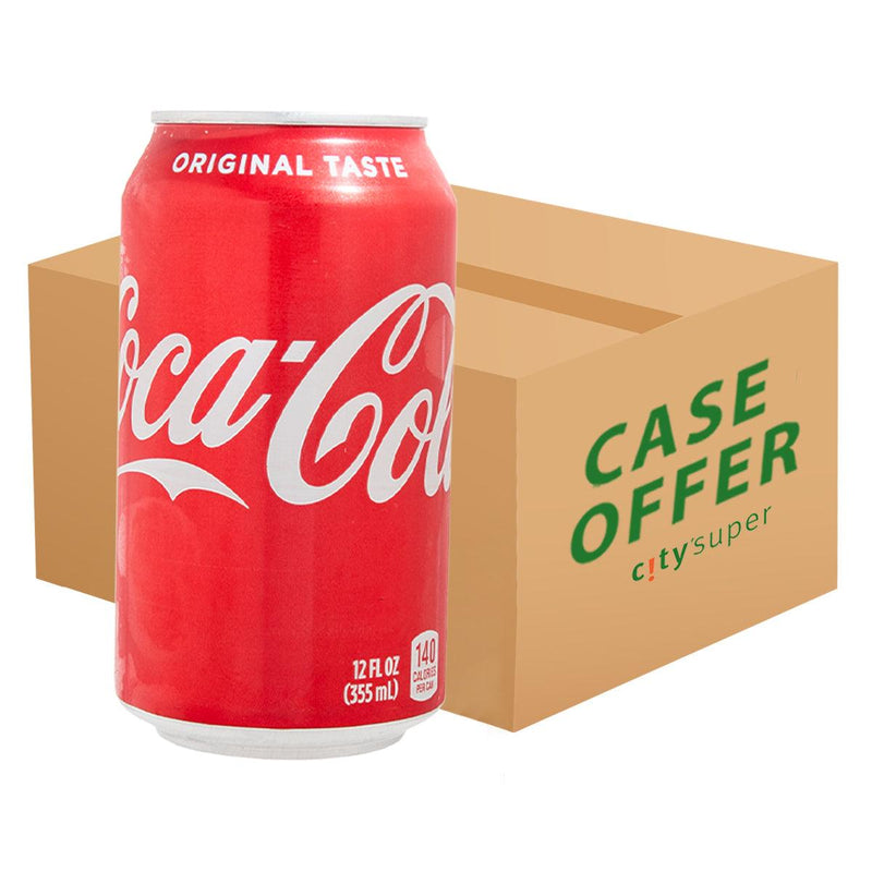 COCA-COLA Coke - USA  (12 x 355mL)