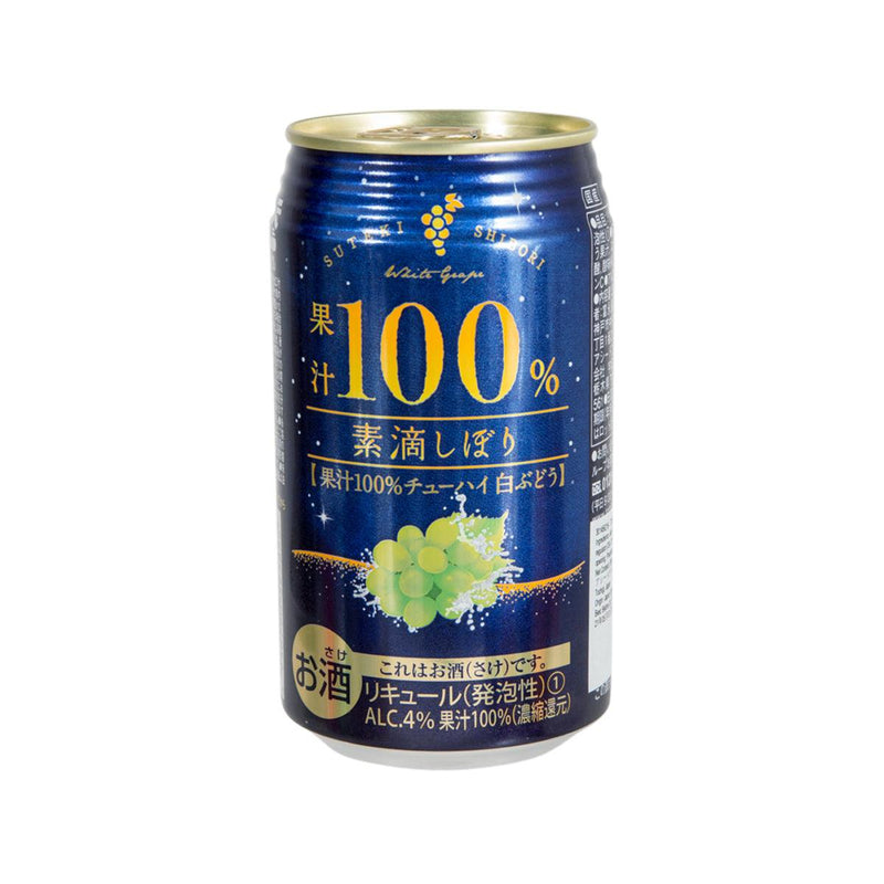 TOMINAGA Shochu Highball - 100% White Grape Juice (Alc. 4%) [CAN]  (350mL) - city&