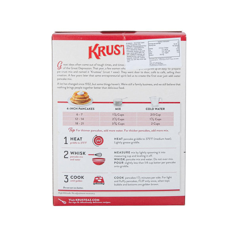 KRUSTEAZ Sweet Cream Pancake Mix  (737g)