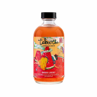 TABOOCHA Shiso Lucky - Shiso Watermelon Green Tea Kombucha (250mL) - city'super E-Shop