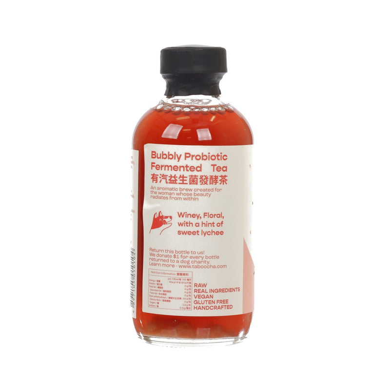 大杯茶 荔枝玫瑰紅茶菌  (250mL)